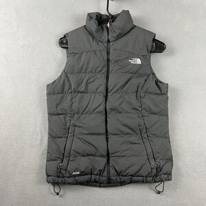 The North Face Jacket Womens Small Black 700 Down Nuptse Goose Down Vest